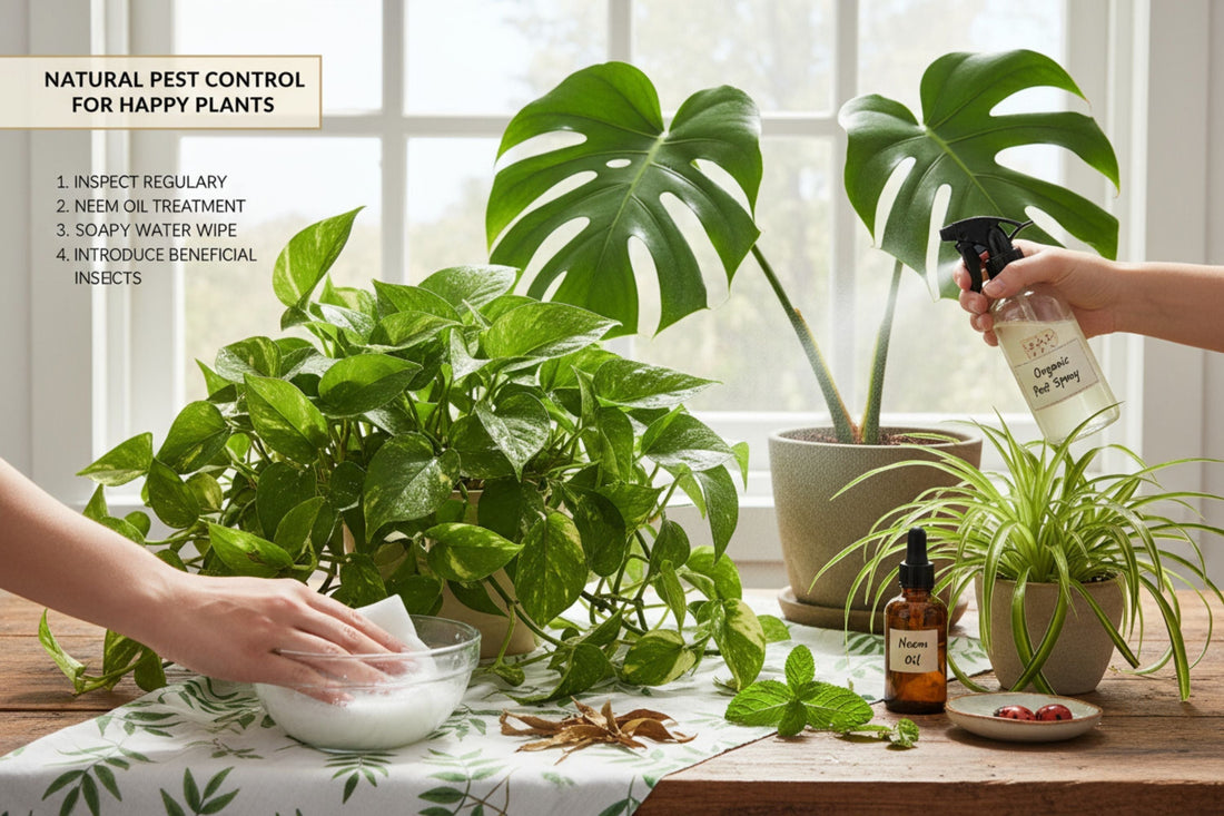How to Eradicate Houseplant Pests Naturally with Powerful Neem Oil