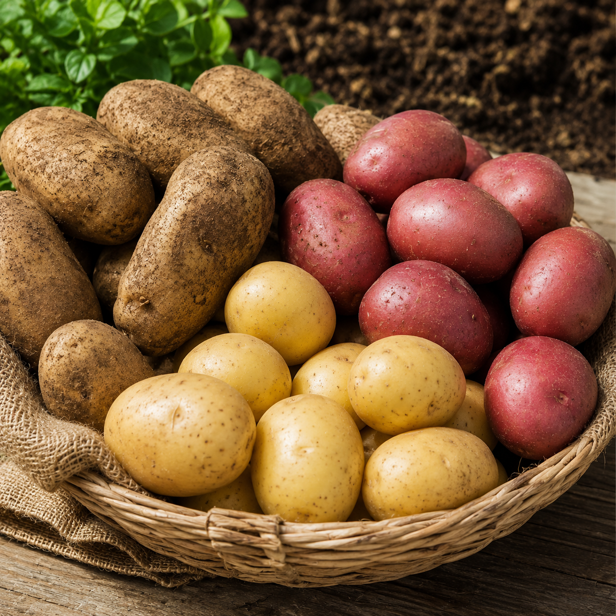 buy seed potatoes for planting Color Mix Seed Potatoes for Planting Outdoors, Yukon Gold - Red