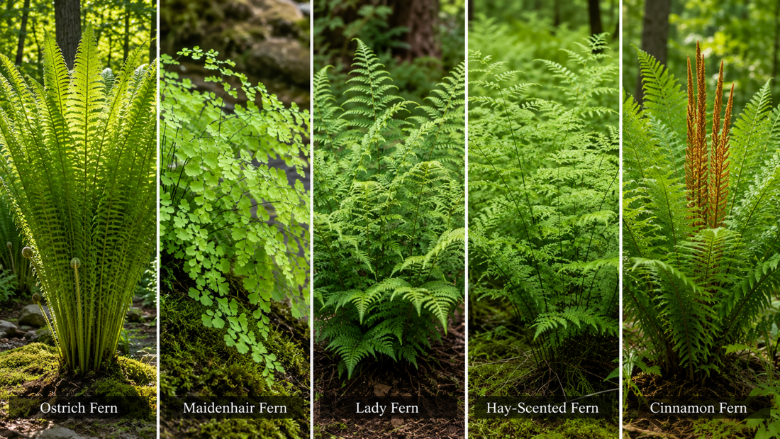 How to Grow Ornamental Ferns: Ostrich to Maidenhair