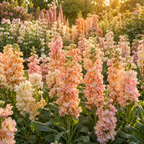 100 Katz Apricot Stock Seeds, Matthiola Incana, Heirloom, High-Yield, Sweet-Scented Peach Cut Flower, Ideal for Elegant Wedding Bouquets and Modern Floral Arrangements