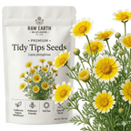 450 PCs Tidy Tips Seeds for Planting, Non-GMO Heirloom Seeds, Robust Fast-Growing Plants for Bright Spring Sunlit Gardens