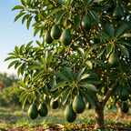 (No Ship to CA,HI,AK) Avocado Tree Live Plant, 3 Gallons Pot, Vigorous Evergreen Shade Tree for Backyard Gardens & Orchard Planting, Grow Delicious Creamy Avocados at Home