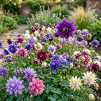 300 Pcs Columbine Seeds Perennial for Planting Outdoors, Double Mixed Heirloom, Vigorous Flowers Yielding Striking Ruffled Blooms for Gardens