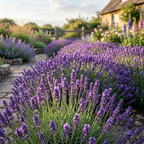 3 Pack English Lavender Seeds (600 Seeds), Stunning Cold-Hardy Aromatic Herb for Outdoor Gardens, Sturdy Growth with Striking Purple Blooms