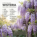 15 Pcs Wisteria Seeds for Planting Outdoors, Vigorous Flowers Yielding Striking Blooms for Yard Trellises, Easy to Care