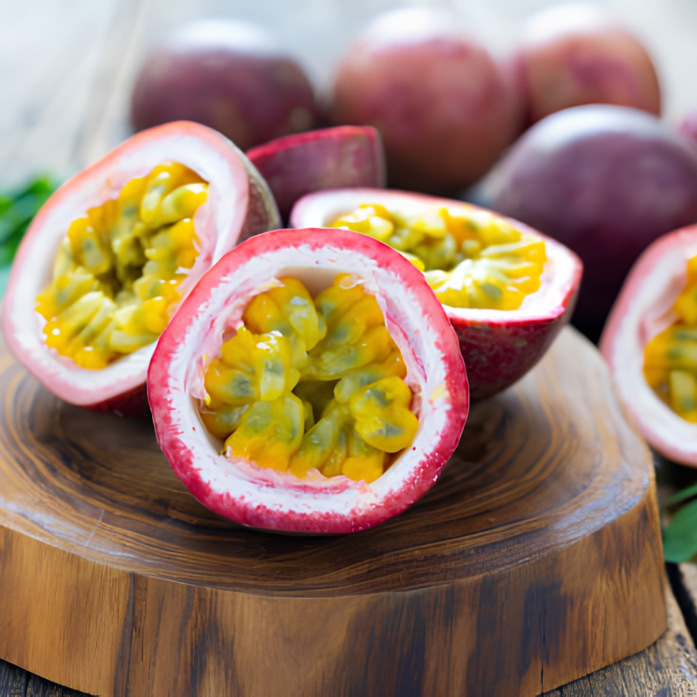 No Ship to CA, HI, AK, Passionfruit Tree Live Plant, Sturdy 1 Gallon Potted Edible Fruit Plant Starter, High-Vigor Tropical Vine for Home Landscapes, Resilient Trellis Plant for Sweet Fruits