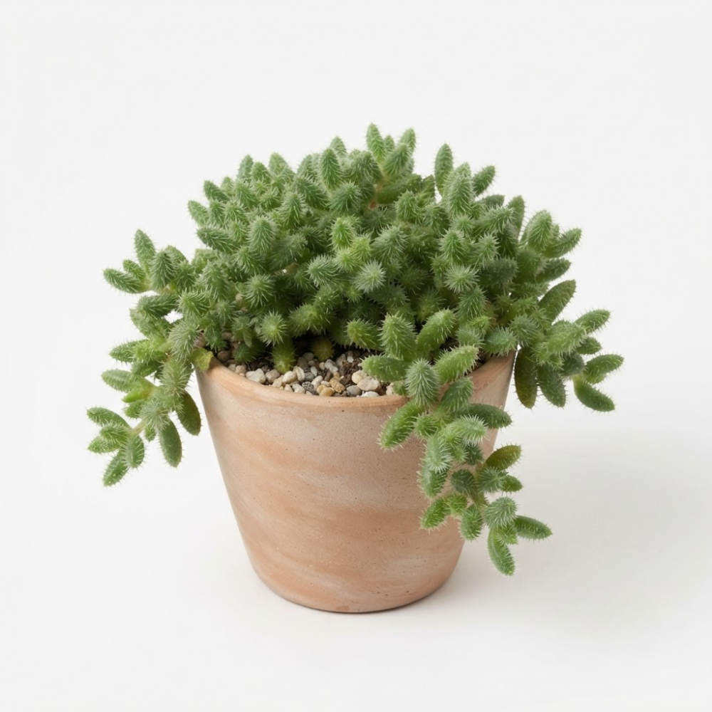 Pickle Plant, Delosperma Echinatum Live Succulent in 4 Inch Pot, Rare Live Succulent Cactus Plants for Desk Decor and Small Spaces
