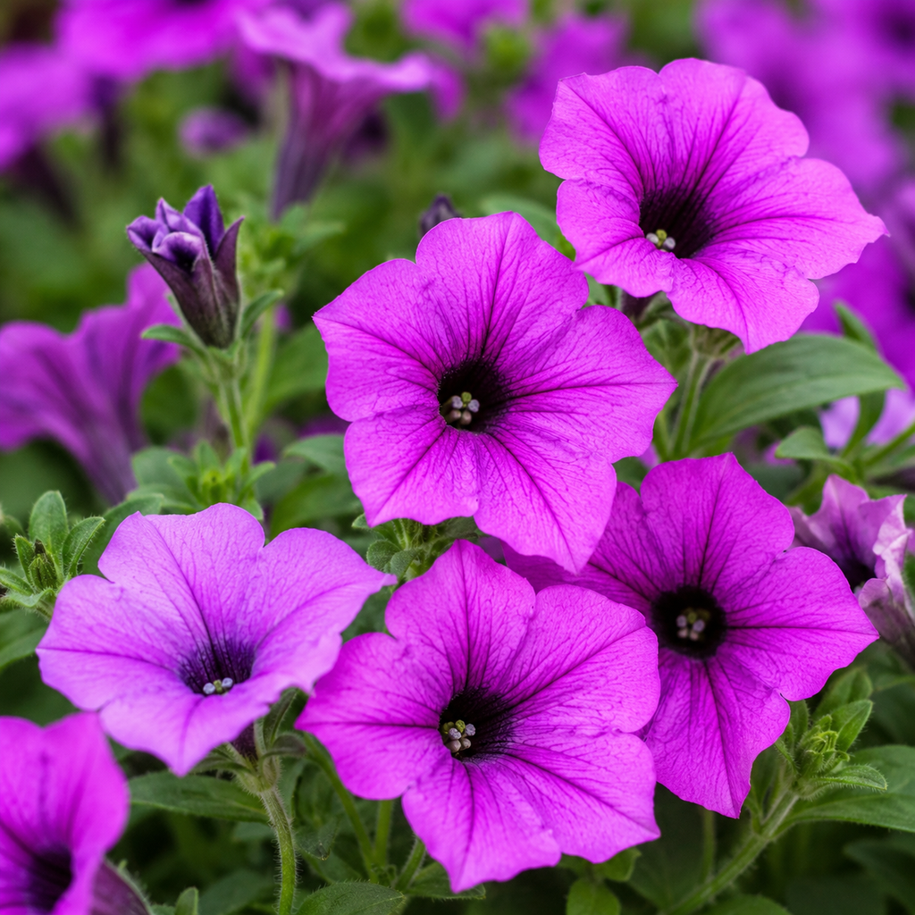 250 Shanin Wild Petunia Seeds, Non-GMO Ruellia humilis Seeds, Easy to Grow, Vibrant Lavender Purple Perennial Wildflower Seeds for Rock Gardens