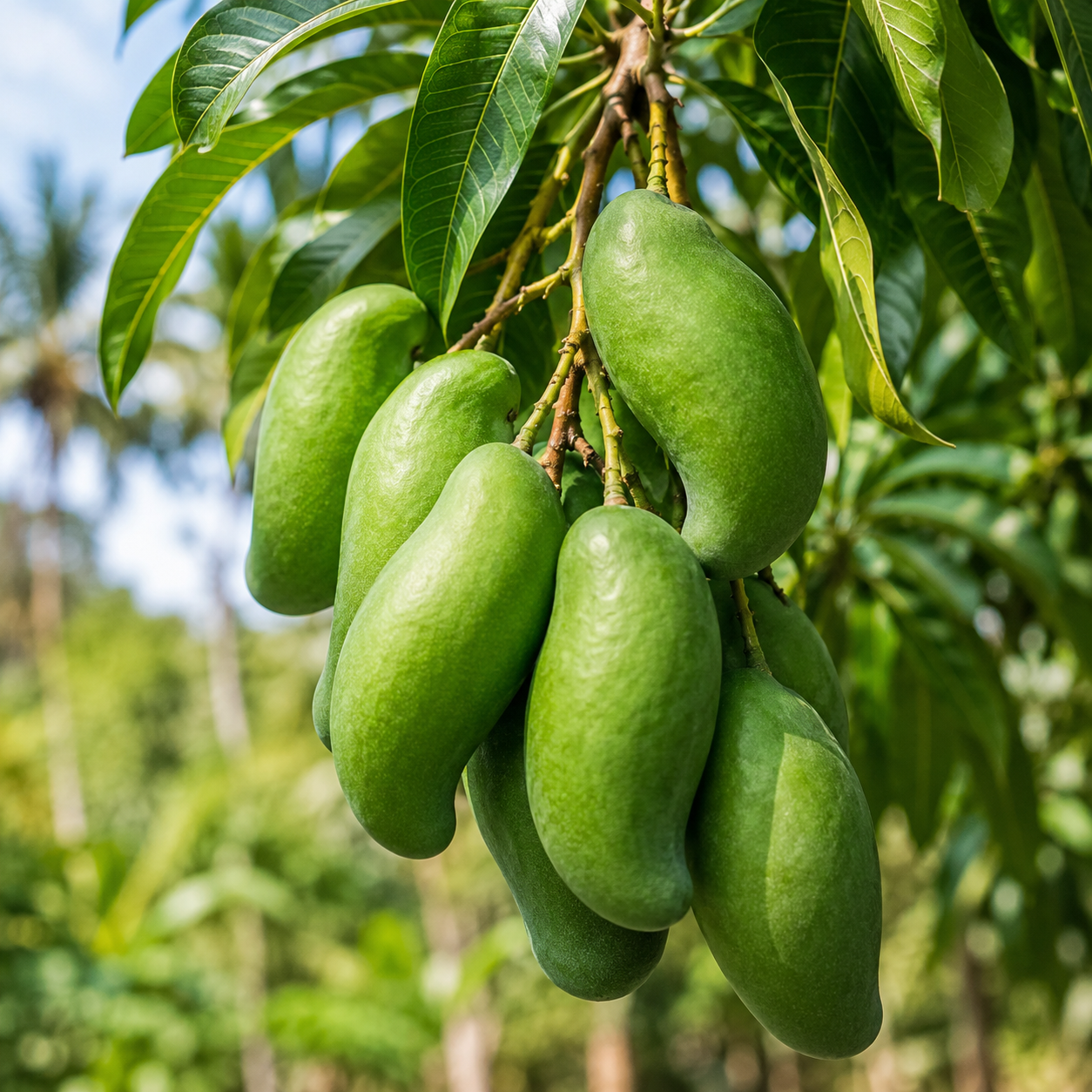 Live Keo Savoy Mango Tree 2.5–3 Ft | Sweet Tropical Mango | Fruit Tree for Yard & Patio (No Ship to CA,HI,AK)
