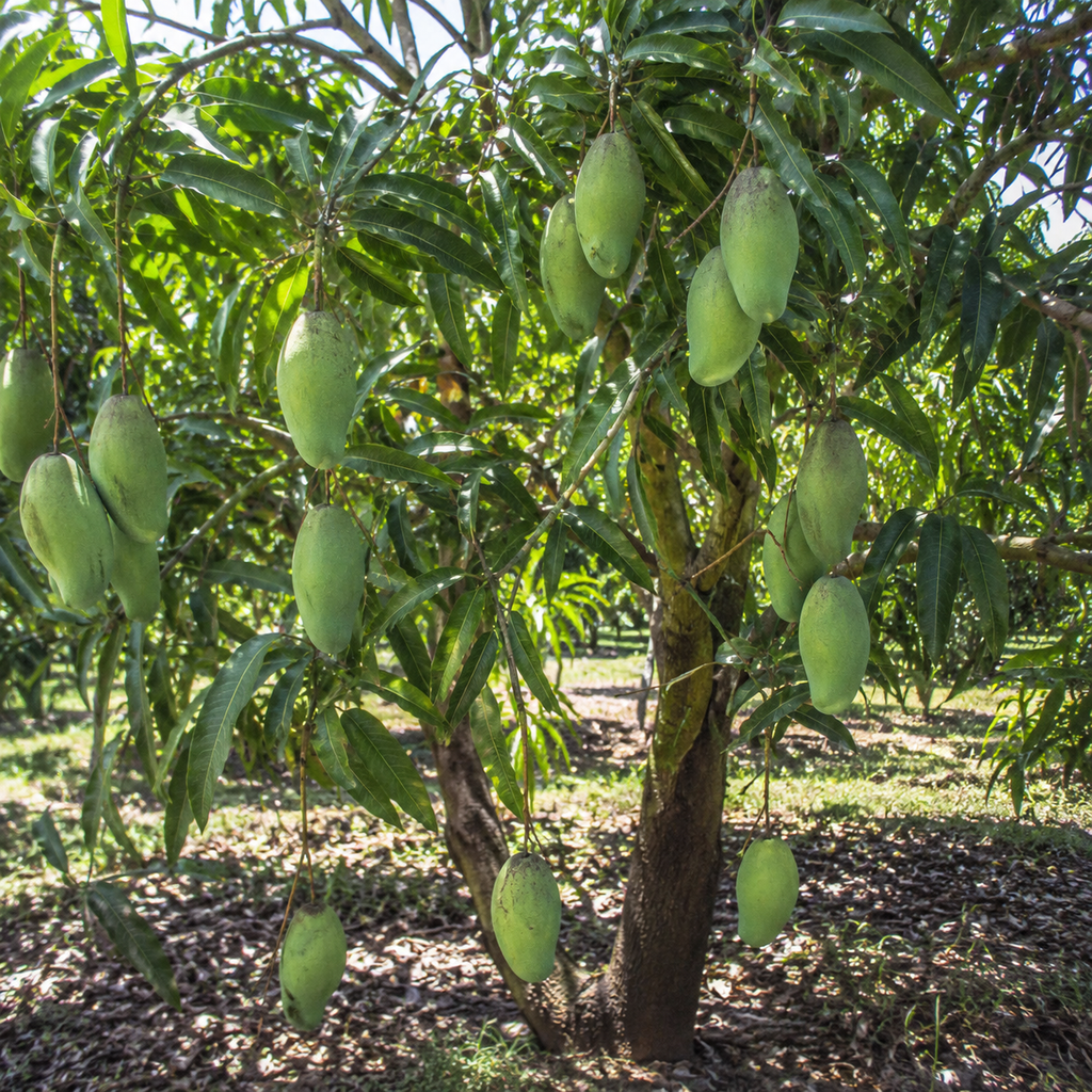 Mun Kun Si Mango Tree Live Plant | Sweet Tropical Mango Variety 2.5–3 Ft | Fruit-Bearing Tree for Yard & Patio (No Ship to CA, HI, AK)