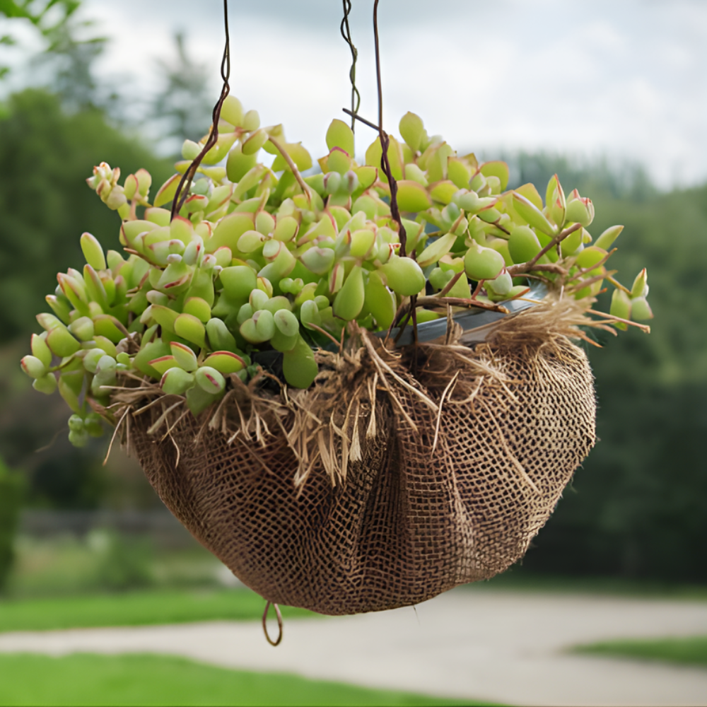 Cotyledon Pendens Succulent Plant Live | 4 Inch Pot Rare Trailing Variety Houseplant for Indoor Growing and Collections