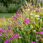 100 Pcs Deptford Pink Seeds for Planting Outdoors Non-GMO Heirloom Wildflowers, Low Maintenance Pink Blooms for Yard Borders