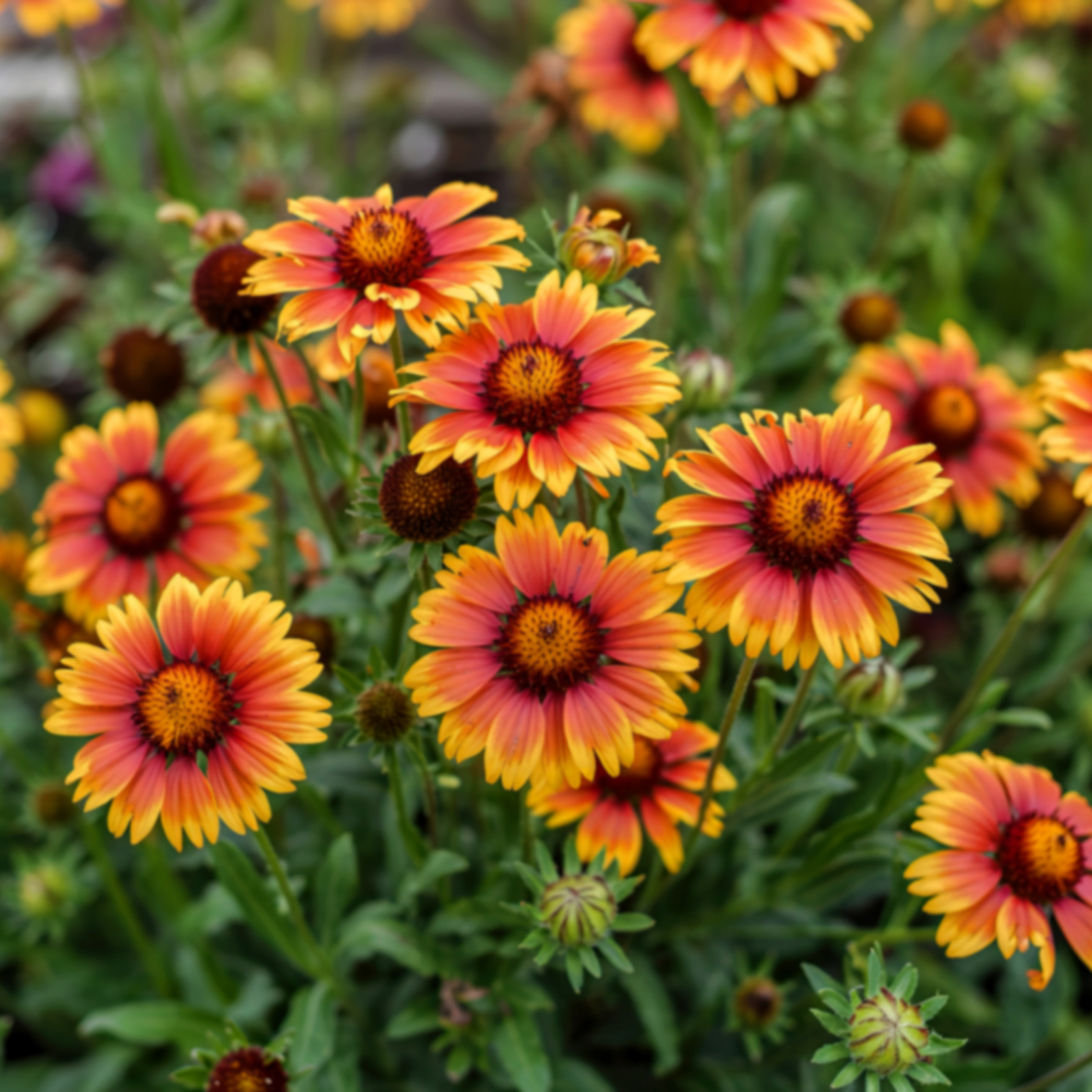200 Pcs Blanket Flower Seeds for Planting Outdoors, Non-GMO Heirloom Gaillardia Aristata, Sturdy Low Maintenance Blooms for Yard Borders