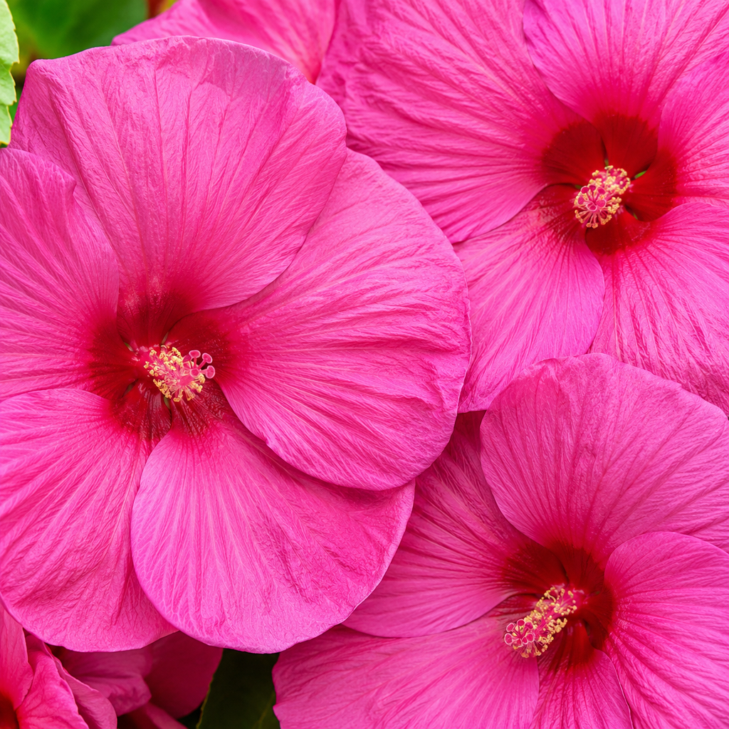 Rose Hardy Hibiscus Plants Live, 4-8" Tall, Vibrant Perennial Hibiscus Plant, Fast Growing Flowering Shrub for Backyard Landscape and Patio Pots