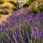 200 English Lavender Seeds for Planting Outdoors, Vigorous Purple Flower Seeds, Sturdy Low Maintenance Fragrant Herb for Patios & Cut Flower Gardens
