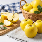 (No Ship to CA,HI,AK) Golden Delicious Apple Tree Live Plant, 5 Gallon Pot, Sweet Yellow Edible Fruit Tree for Home Orchards and Backyards