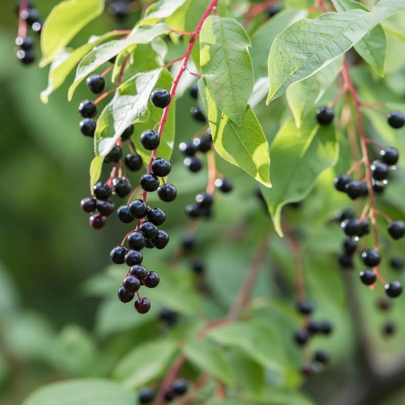 Chokeberry Plant Live, 3-4 Inch Size, Low Maintenance Deciduous Fruit Producer for Small Yards