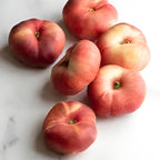Donut Peach Fruit Tree | Large Live Seedling Plant 30-36 Inches in 3 Gallon Pot | Hardy Sweet Flat Peach Fruit Tree, Ready to Bear Fruits | No Ship to CA,HI,AK