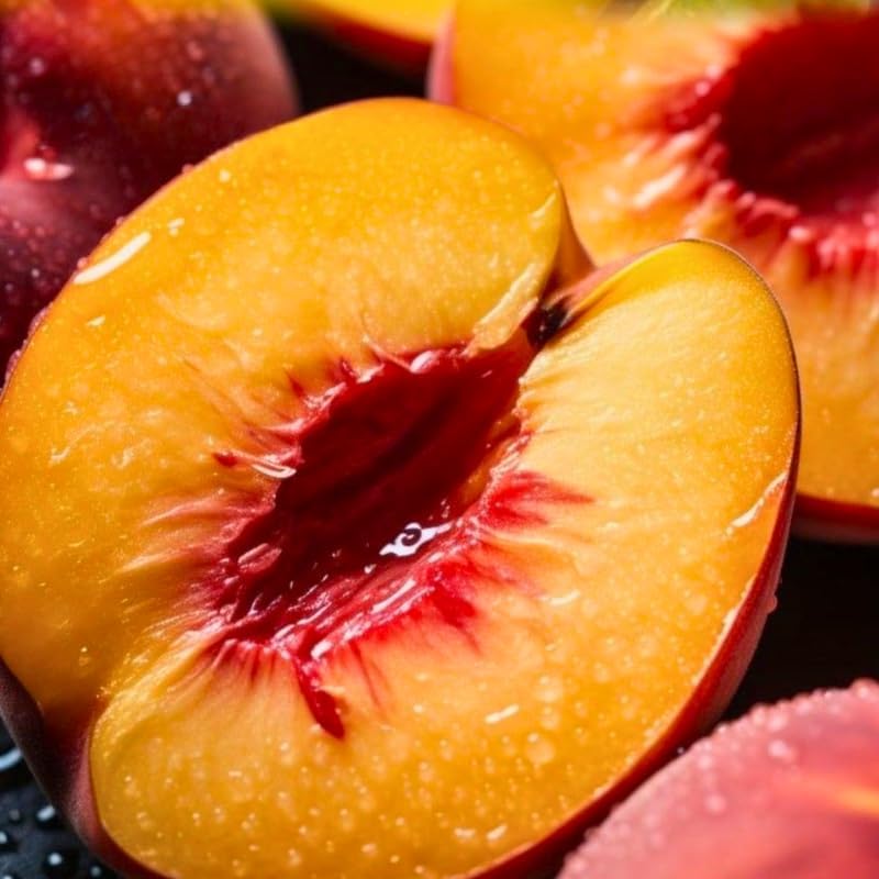 (No Ship to CA,HI,AK) Flordaking Peach Tree Live Plant, 3 Gallon Pot - 3 Ft Tall, Sweet & Juicy Peaches, Self-Pollinating Fruit Tree for Backyard Orchards & Patio Landscaping
