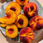 (No Ship to CA,HI,AK) Flordaking Peach Tree Live Plant in 3 Gallon Pot, High Yield, Fast Growing, Sweet Juicy Peach Fruit Tree for Garden, Patio & Outdoor Planting