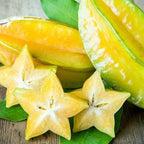 (No Ship to CA,HI,AK) Starfruit Tree Live Plant | 3 Gallon Pot | 30-36 Inches Tall Live Tropical Fruit Plant | Low Maintenance Fruit Tree