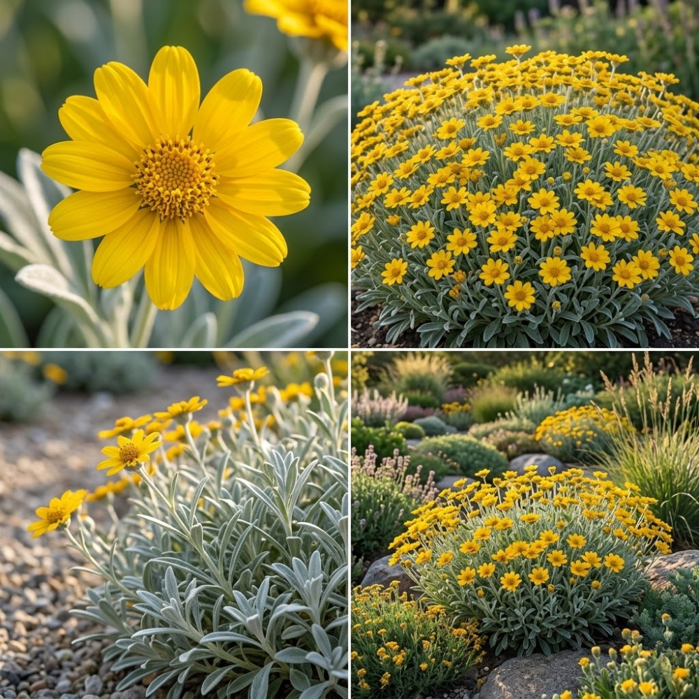 300 Pcs Oregon Sunshine Seeds, Non-GMO Heirloom Flowers for Gardens, Vigorous Growth, Low Maintenance Ground Cover