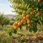 (No Ship to CA,HI,AK) Apricot Fruit Tree, 3 Gallon Pot Starter, Vigorous Cold-Hardy Plant for Edible Landscapes, Sturdy Deciduous Shade Tree for Sweet Summer Fruits & Spring Blossoms