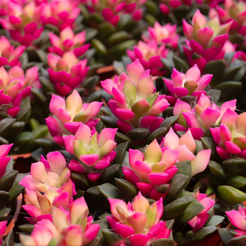 Anacampseros Telephiastrum, Variegatum Sunrise Succulent in 2 Inch Pot, Perfect for Indoor Accent Décor, Minimalist Spaces & Gift Giving