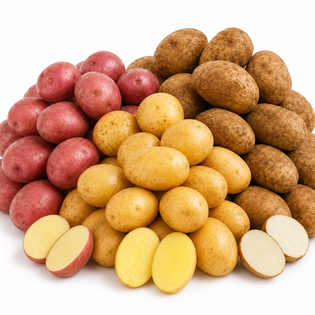Red Seed Potatoes for Planting Outdoors, 2 Lbs, Non GMO, High Yield Potato Seeds, Ready to Plant
