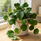 Hoya Kerrii Heart Plant Live in 4" Pot | Low Maintenance Heart-Shaped Succulent | Established Root System for Windowsills and Desks