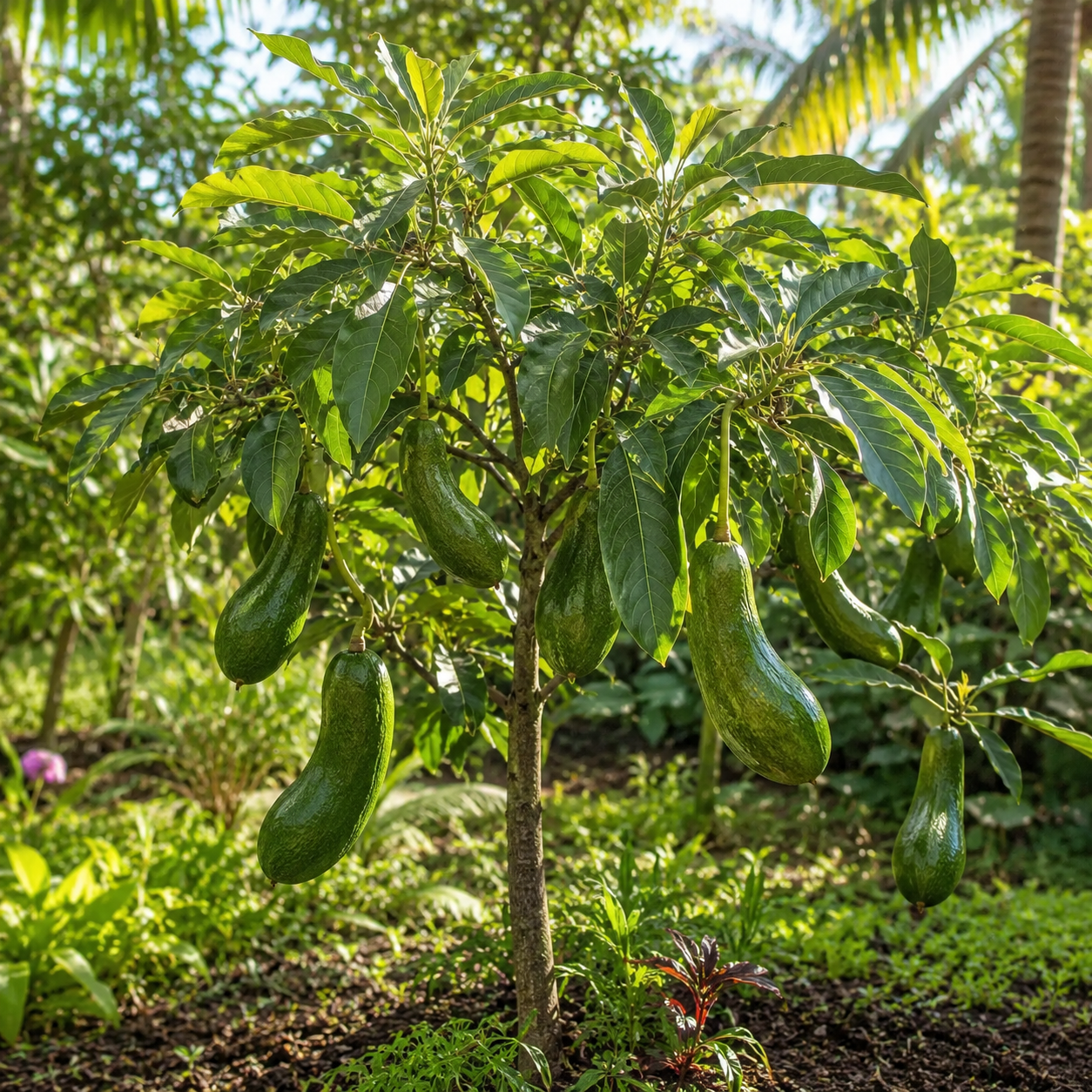 Avocado Trees Live Plants - Russell Avocado | 30–36 Inch Tall Potted Plant | Fruit Tree for Outdoor Growing & Home Gardens (No Ship to CA,HI,AK)