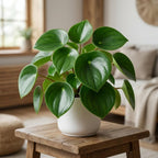 Peperomia Raindrop Live Plant in 4" Pot, Vigorous Potted Indoor Plant Starter with Glossy Teardrop Leaves, Sturdy Low Maintenance Pet-Safe Plant for Home Office & Desk Décor
