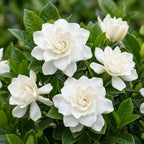Frostproof Jasmine Gardenia Live Plant, 4-5 Inch Bare Root Starter, Vigorous Cold-Hardy Evergreen Shrub with Fragrant White Blooms, Sturdy Low Maintenance Flowering Hedge