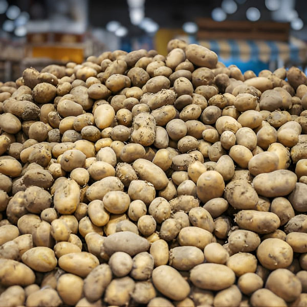 4 Lbs Russet Potato Seeds for Planting Outdoors, Heirloom Seed Potatoes, Non GMO Vegetable Seeds