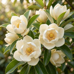 (No Ship to CA,HI,AK) Sweetbay Magnolia Tree Live Plant, 3 Feet Tall in 3 Gallon Pot, Vigorous Cold-Hardy Flowering Plant, Sturdy Low Maintenance Shade Tree with Fragrant White Blooms