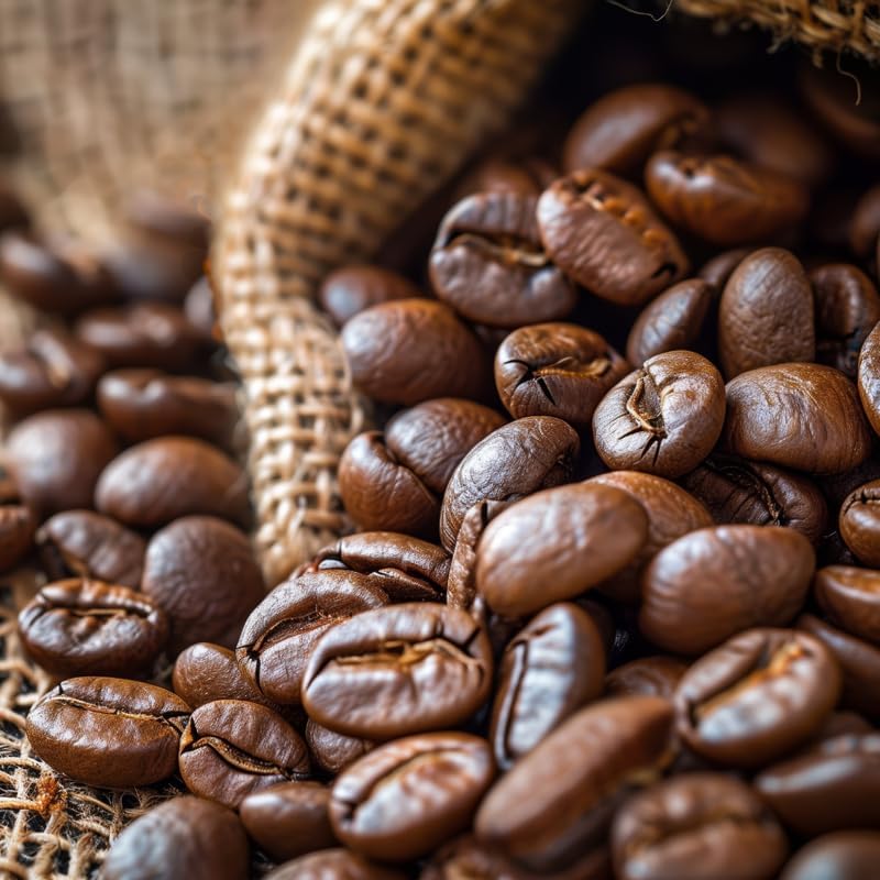 (No Ship to CA,HI,AK) Live Coffea Arabica Plant, Well-Rooted 1-2' Potted Plant, Low Maintenance Indoor Coffee Plant for Bright Windowsills