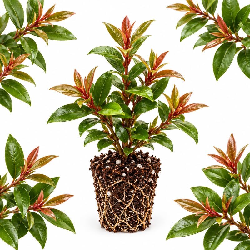 Dwarf Brush Cherry Live Plant, 2-5" Tall Eugenia Myrtifolia 'globulus'