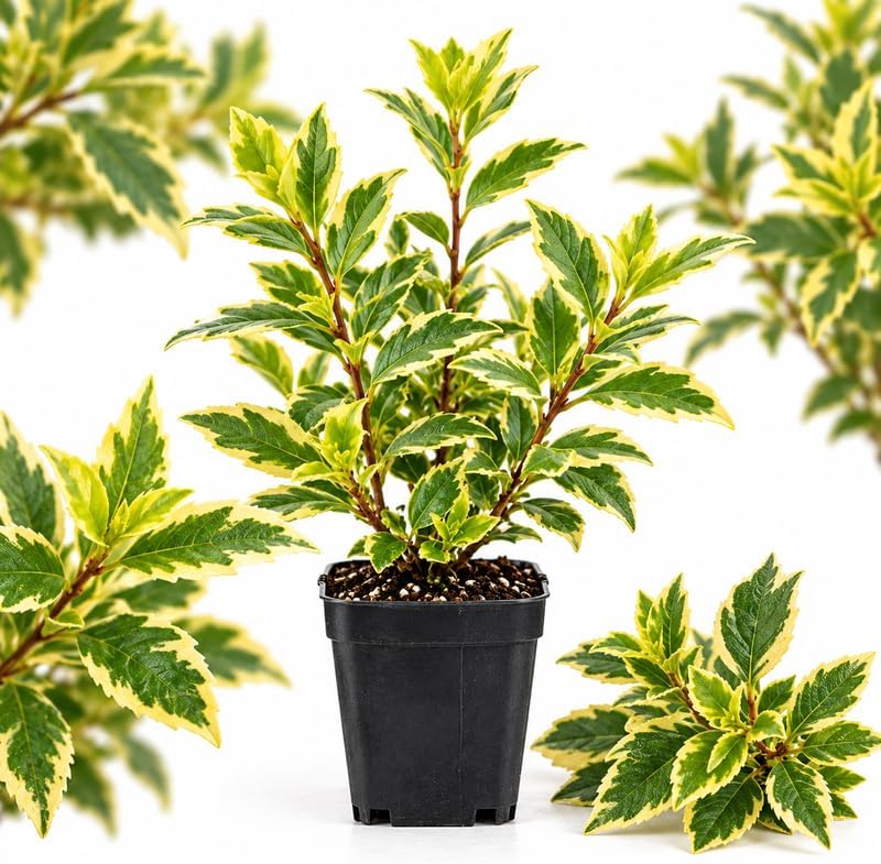 Lynwood Gold Forsythia Plant Live,3-6 Inch Tall in 2.5 Inch Pot,