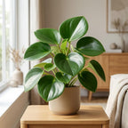 Raindrop Chinese Money Plant, 4" Pot, Stunning Indoor Plant for Home Décor, Robust Pet-Safe Houseplant with Unique Teardrop Leaves, Sturdy Upright Growth