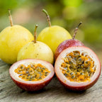 (No Ship to CA, HI, AK) Passionfruit Tree Live Plant, Cold Hardy Red Passion Fruit Plant Live, 1 to 2 Feet Live Passionfruit Tree in 1 Gallon Pot, Suitable for Home and Backyard