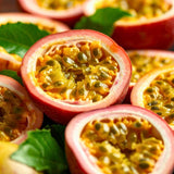 Red Passionfruit Tree Live Plant, 1-2 Feet Tall in 1 Gal Pot, Fast Growing Fruit Trees Live Plants Ready to Fruit, Cold Hardy Tropical Fruit Trees (No Ship to CA, HI, AK)