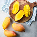 Grafted Valencia Pride Mango Tree Live Plant | 2.5–3 Ft Tropical Fruit Tree for Planting | Sweet, Low-Fiber Mango Variety for Home Gardens | No Ship to CA,HI,AK