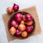 100 Color Mixed Onion Bulbs for Planting, Non-GMO, High Yield Onion Sets, Fast-Growing Vegetable Bulbs for Outdoor Gardens, Raised Beds & Containers