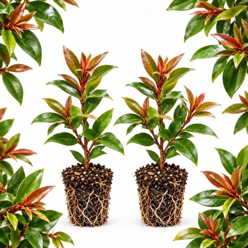 2 Eugenia Globulus Plant, 2-5" Tall Dwarf Brush Cherry Live Plant