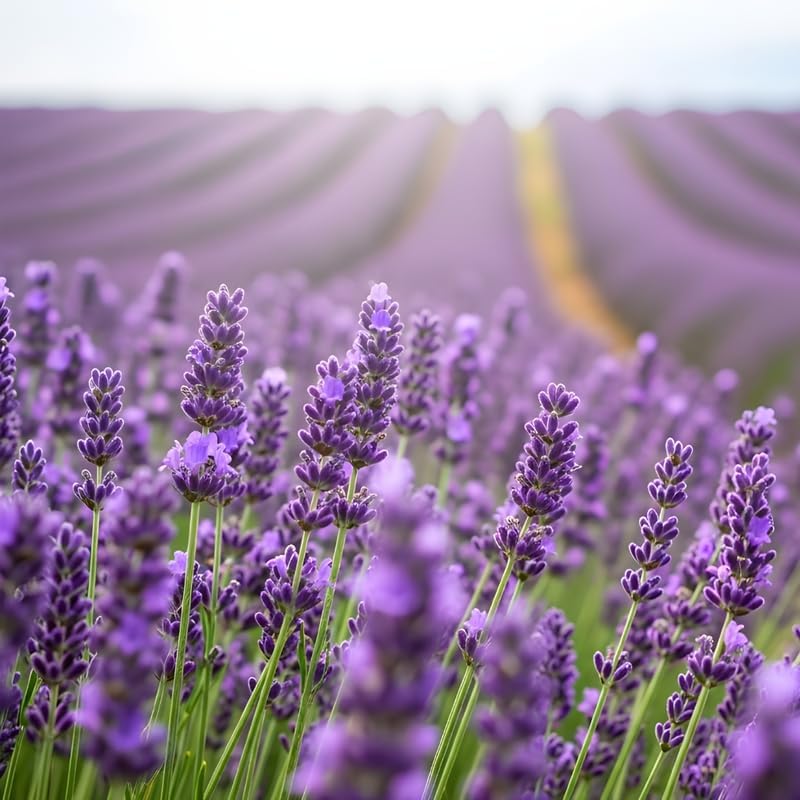 English Lavender Flower Plant, 3-Inch Potted, Aromatic Lavandula Angustifolia, Live Lavender Plants for Inside and Home Décor