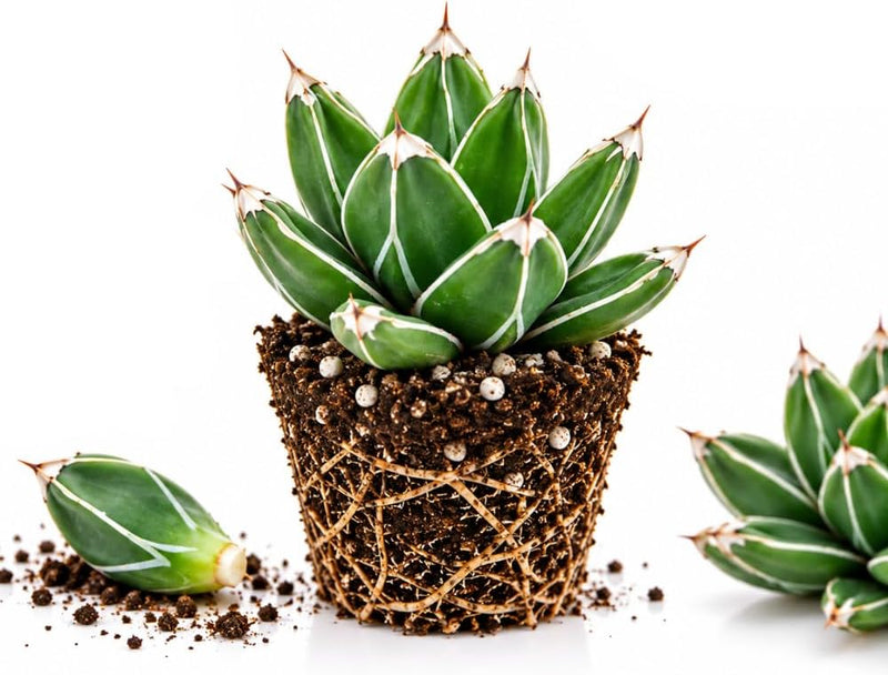 Porcupine Agave Succulent, Agave lophantha