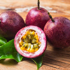 (No Ship to CA, HI, AK) Red Passionfruit Tree Live Plant, 1-2 Feet Tall in 1 Gal Pot, Fast Growing Fruit Trees Live Plants Ready to Fruit, Cold Hardy Tropical Fruit Trees