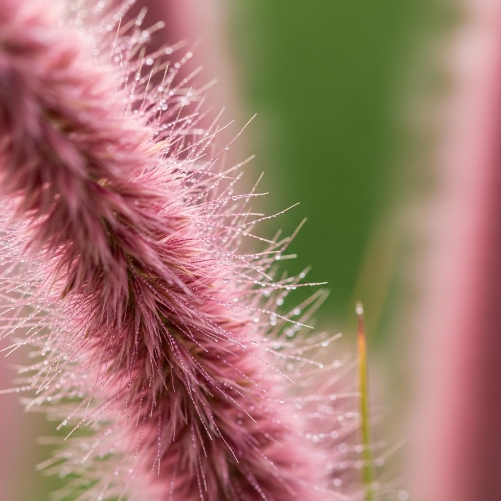 2 Pink Muhly Grass Live Plants, 4-Inch Tall Muhly Grass, Low Maintenance, Fast Growing, Ornamental Grasses Live Plants Perennial, Perfect for Garden Borders or Outdoor Planting
