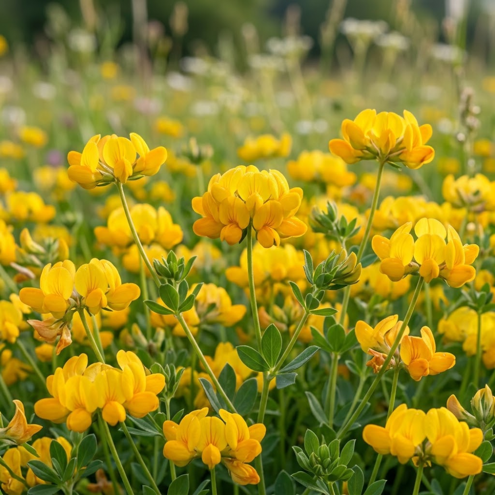 600 Pcs Birdsfoot Trefoil Seeds for Planting Outdoors, Grow Robust, Easy to Care Creeping Yellow Flowers for Yard Borders