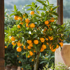 (No Ship to CA,HI,AK) Hamlin Orange Trees Live Plants| 1 Gallon Live Potted Citrus Plant | Sweet Juicy Fruit Tree for Indoor & Outdoor Spaces